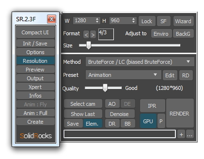 fast vray settings